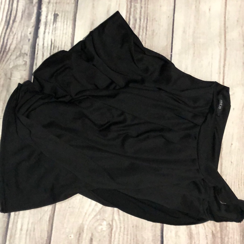 Mini black dress
